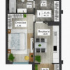 Продается 1комнатная квартира, 45 кв.м., ЖК Artima, Inamstro, Zorile! thumb 3