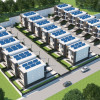 Townhouse de 200mp cu panouri solare, pompă de căldură, garaj și zonă grătar.Alb thumb 7