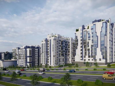 Apartament cu 1 camera varianta alba bloc nou complex Cluj Lagmar