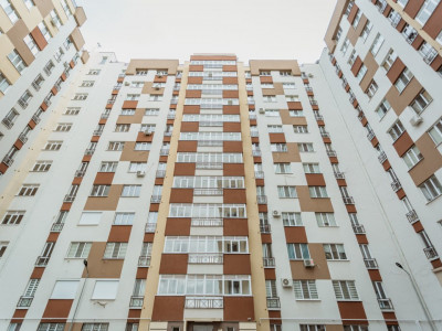 Apartament 1 cameră + living, reparație, bloc nou, Reconscivil, Ion Creangă.