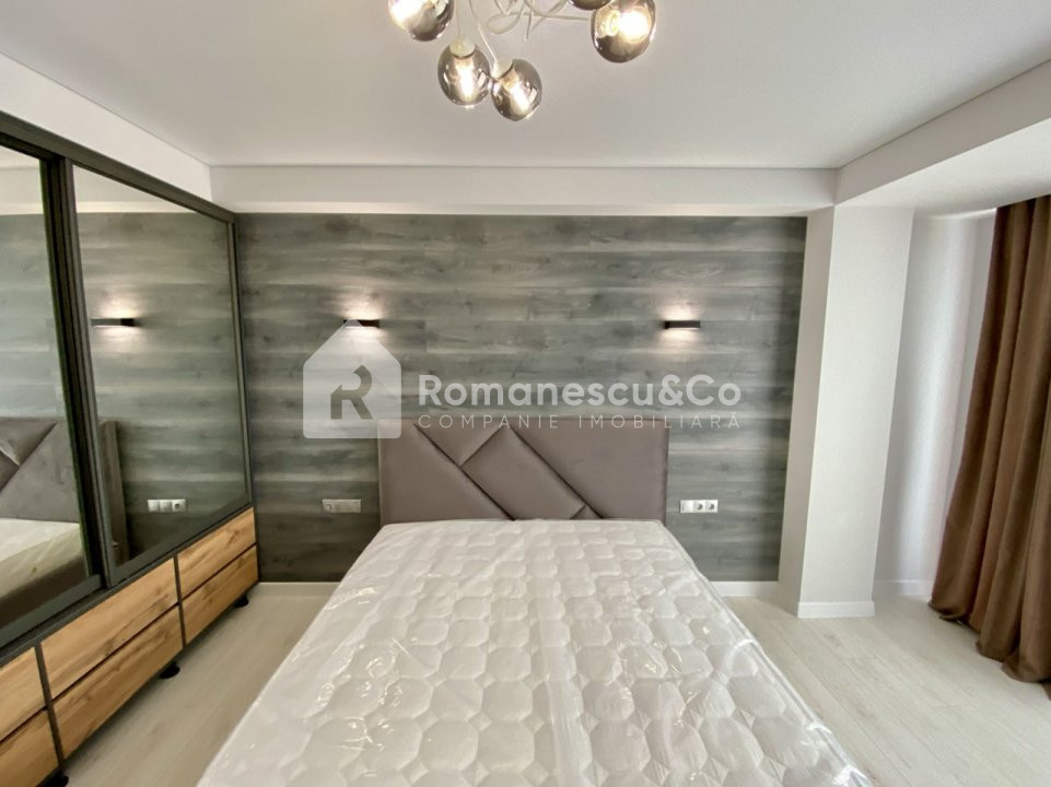 Apartament cu reparație în bloc nou, 1 cameră, 32 mp, Durlești, Chișinău! 6