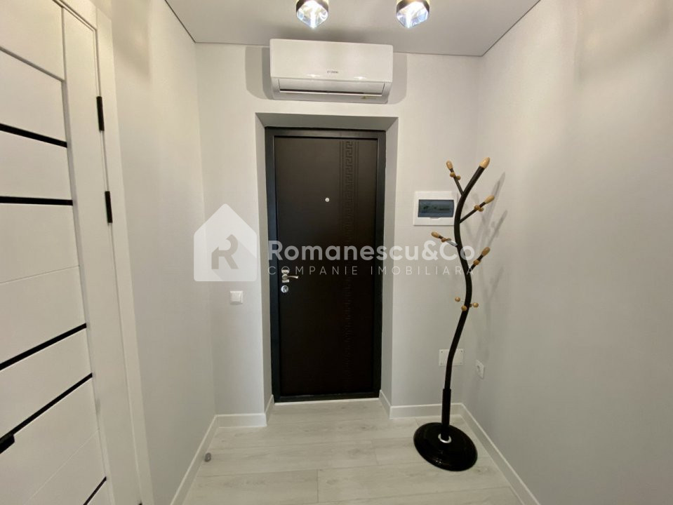 Apartament cu reparație în bloc nou, 1 cameră, 32 mp, Durlești, Chișinău! 10