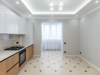 Apartament cu 1 cameră, 52 mp, bloc nou, reparație, Ciocana, Chișinău.