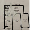 ЖК Ион Буздуган, ExFactor, 2х комнатная квартира, 72 кв.м., белый вариант. thumb 3