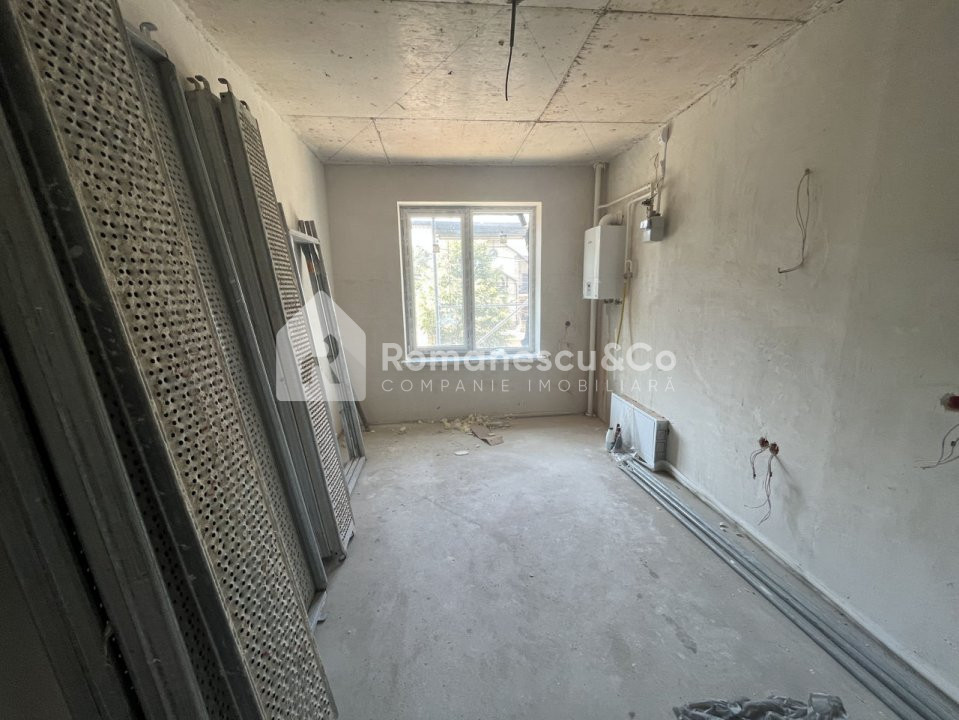 Apartament cu 2 camere, 65 mp, bloc nou, variantă albă, Centru, Chișinău. 6