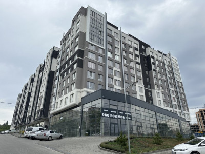 Apartament cu 1 cameră + living, variantă albă, Eco City Residence, Dansicons!
