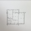 Ciocana, Mircea cel Bătrân, Basconslux, apartament cu 2 camere, variantă albă. thumb 3