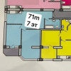 Apartament cu 2 camere+living, varianta alba, bloc nou, dat in exploatare! thumb 2
