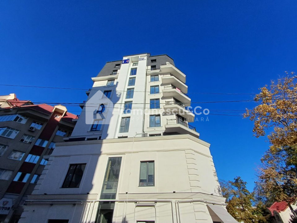 Apartament cu 2 camere, 76 mp, bloc nou, Centru, Chișinău. 3