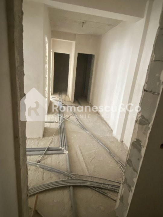 Apartament cu 3 camere, 72 mp, bloc nou, variantă albă, Durlești, Chișinău. 4