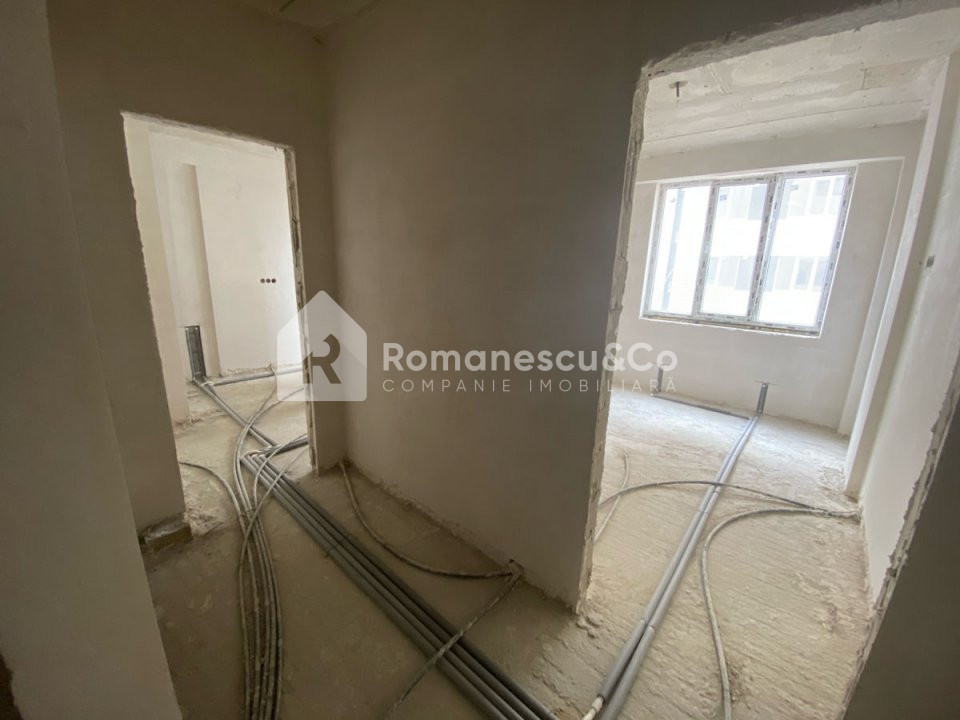 Apartament cu 3 camere, 72 mp, bloc nou, variantă albă, Durlești, Chișinău. 6
